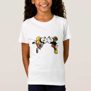 Yodelberg Mickey   Kissing T-Shirt