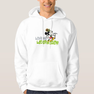 Yodelberg Mickey   Lederhosen Hoodie