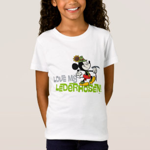 Yodelberg Mickey Lederhosen T-Shirt