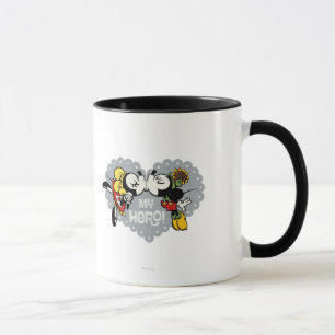 Yodelberg Mickey Minnie and Mickey Kiss Mug
