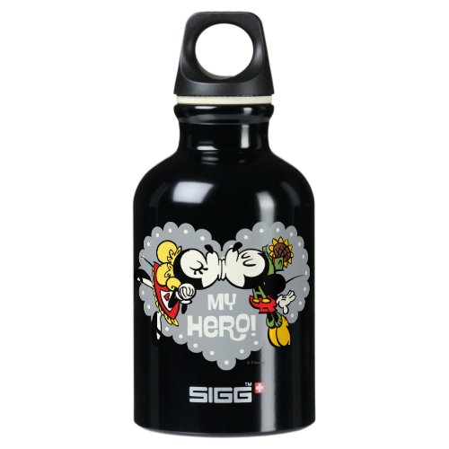 Yodelberg Mickey  Minnie and Mickey Kiss Water Bottle