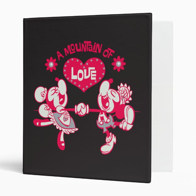 Yodelberg Mickey | Mountain of Love Binder (Front/Inside)