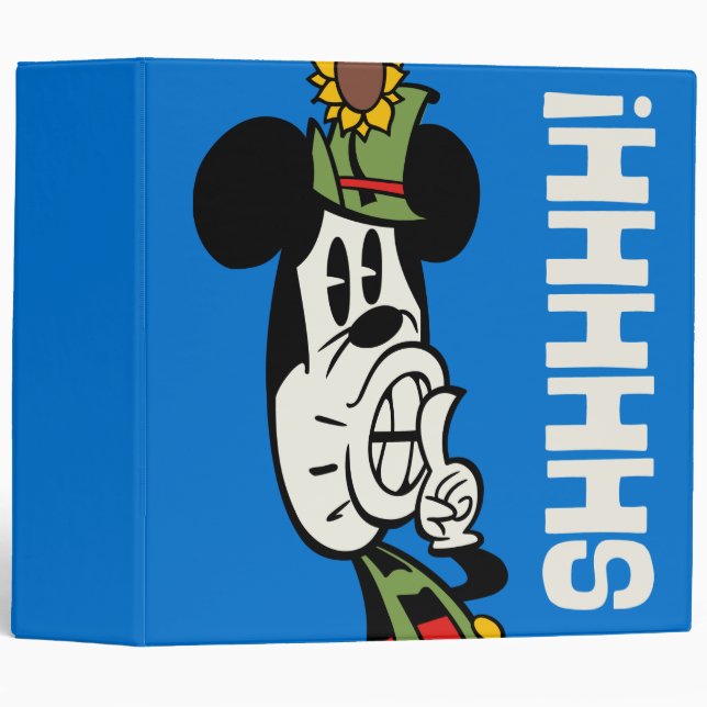 Yodelberg Mickey Quiet Time Ring Binder