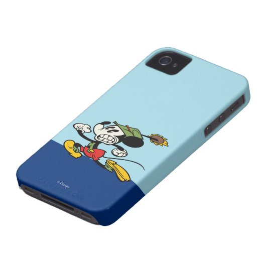 Yodelberg Mickey | Running Away Case-Mate iPhone Case (Bottom)