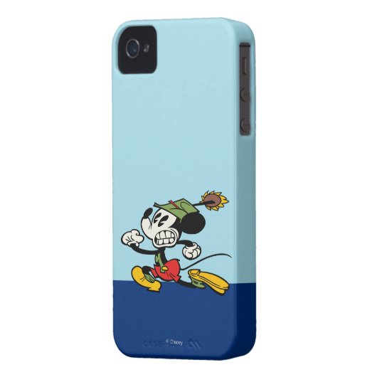 Yodelberg Mickey | Running Away Case-Mate iPhone Case (Back Left)