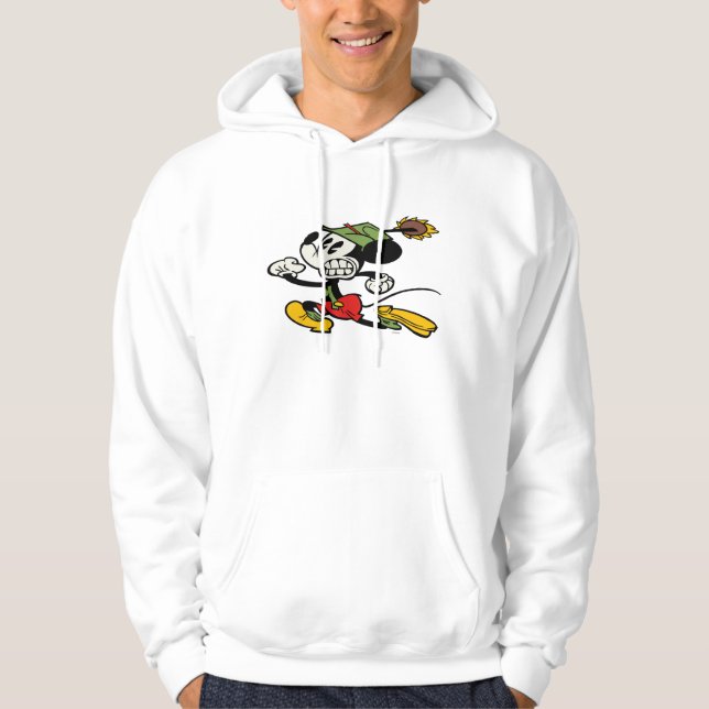 Yodelberg Mickey | Running Away Hoodie (Front)