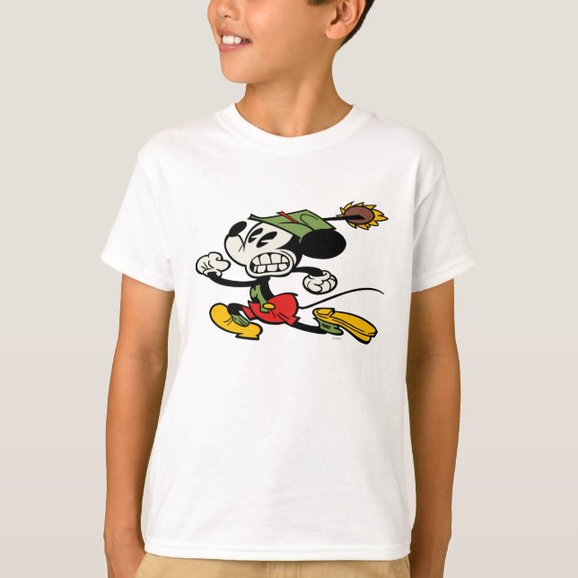 Yodelberg Mickey | Running Away T-Shirt (Front)