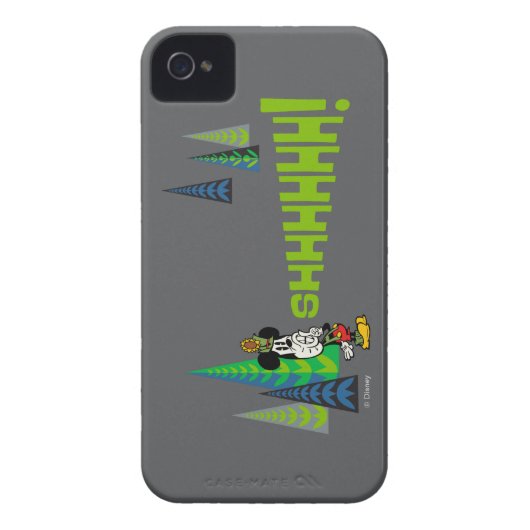 Yodelberg Mickey | Shh Case-Mate iPhone Case (Back)