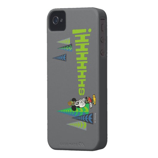 Yodelberg Mickey | Shh Case-Mate iPhone Case (Back Left)
