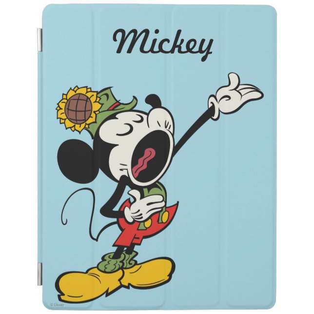 Yodelberg Mickey | Singing with Arm Up iPad Smart Cover (Front)