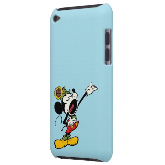 Yodelberg Mickey | Singing with Arm Up iPod Touch Case-Mate Case (Back Left)