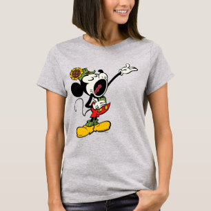 Yodelberg Mickey   Singing with Arm Up T-Shirt