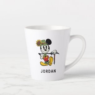 Yodelberg Mickey Standing Proud Latte Mug