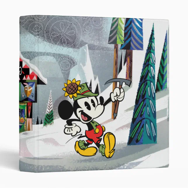 Yodelberg Minnie Mouse Yeti Yodelberg Mickey Strutting Binder