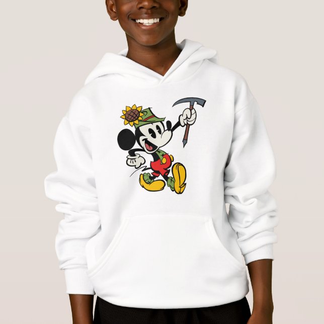 Yodelberg Mickey | Strutting Hoodie (Front)