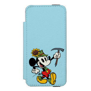 Yodelberg Mickey   Strutting Wallet Case For iPhone SE/5/5s