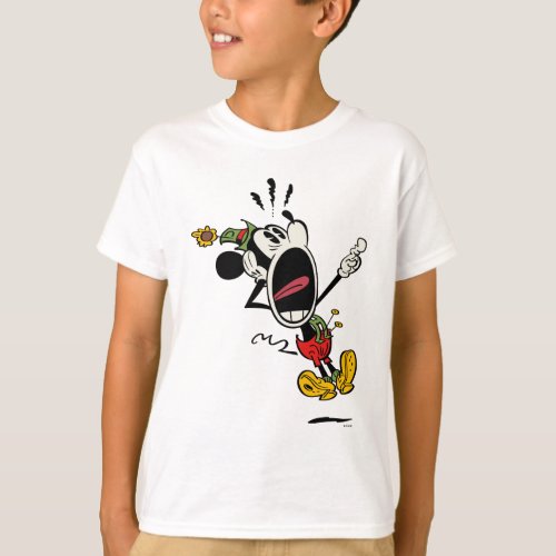 Yodelberg Mickey  Terrified T_Shirt