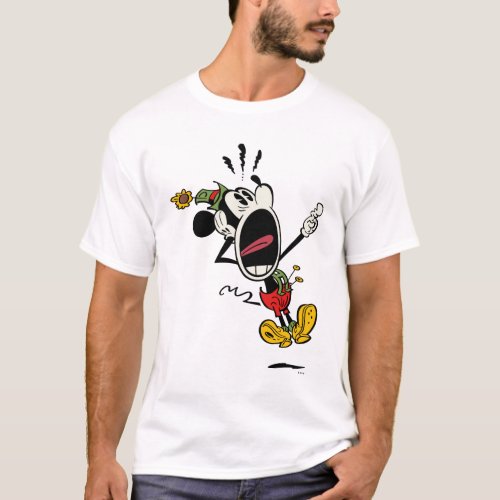 Yodelberg Mickey  Terrified T_Shirt