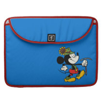 Yodelberg Mickey | Walking Happy Sleeve For MacBooks