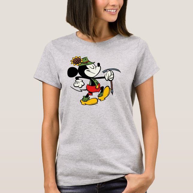 Yodelberg Mickey | Walking Happy T-Shirt (Front)