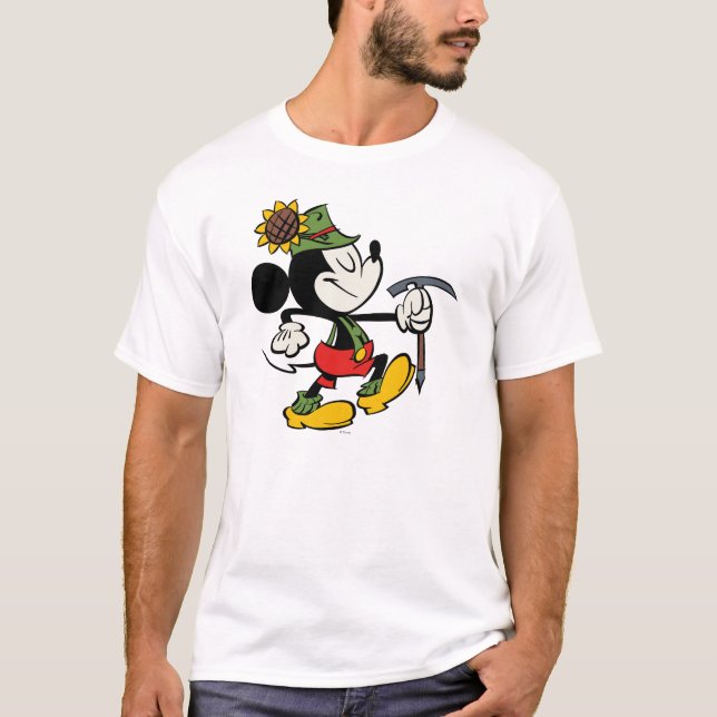 Yodelberg Mickey | Walking Happy T-Shirt (Front)