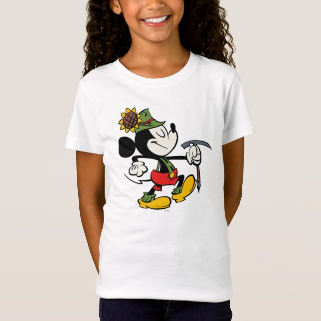 Yodelberg Mickey | Walking Happy T-Shirt (Front)