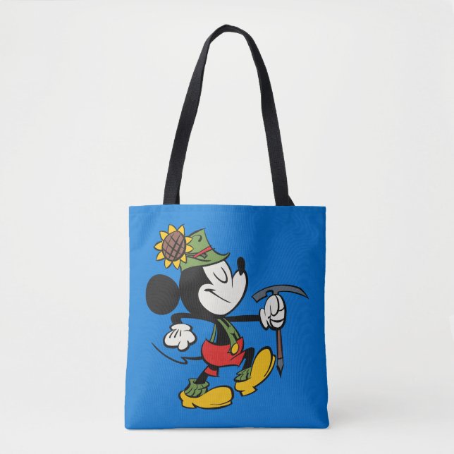 Yodelberg Mickey | Walking Happy Tote Bag (Front)