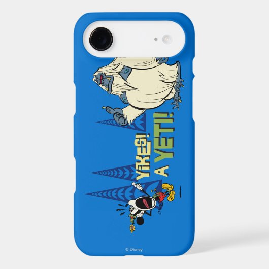 Yodelberg Mickey | Yikes - a Yeti! Case-Mate iPhone Case (Back)