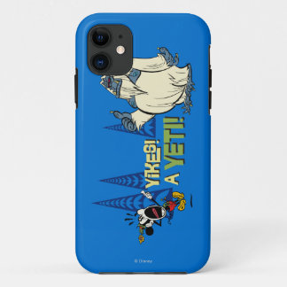 Yodelberg Mickey | Yikes - a Yeti! iPhone 11 Case