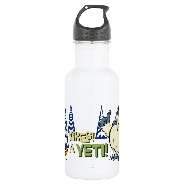 Yodelberg Mickey | Yikes - a Yeti! Water Bottle (Front)