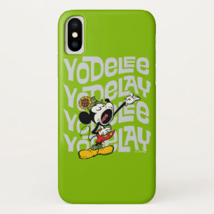 Yodelberg Mickey   Yodel iPhone X Case