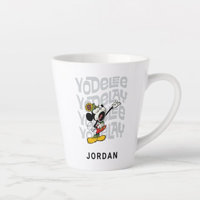 Yodelberg Mickey | Yodel Latte Mug (Right)