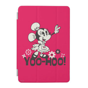 Yodelberg Minnie   Black and White Wave iPad Mini Cover