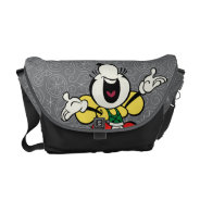 Yodelberg Minnie | Singing With Arms Up Messenger Bag at Zazzle