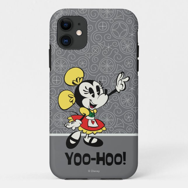 Yodelberg Minnie | Waving Case-Mate iPhone Case (Back)