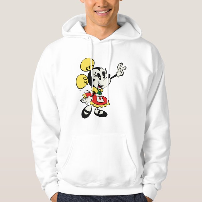 Yodelberg Minnie | Waving Hoodie (Front)