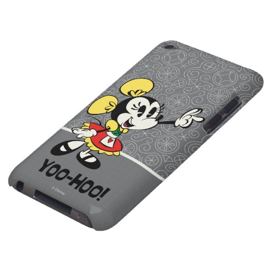 Yodelberg Minnie | Waving iPod Touch Case-Mate Case (Bottom)