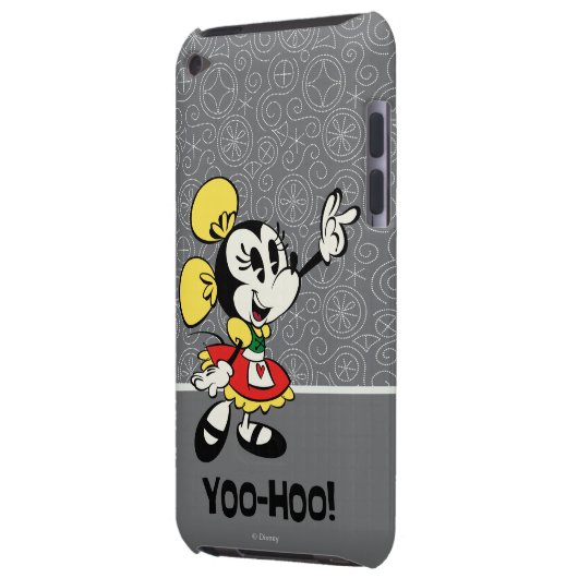 Yodelberg Minnie | Waving iPod Touch Case-Mate Case (Back Left)