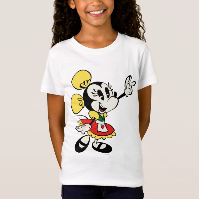 Yodelberg Minnie | Waving T-Shirt (Front)
