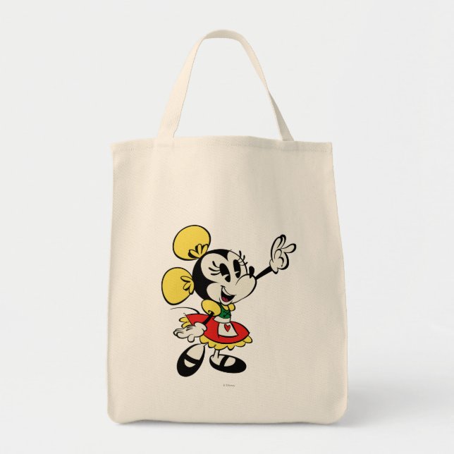 Yodelberg Minnie | Waving Tote Bag (Front)