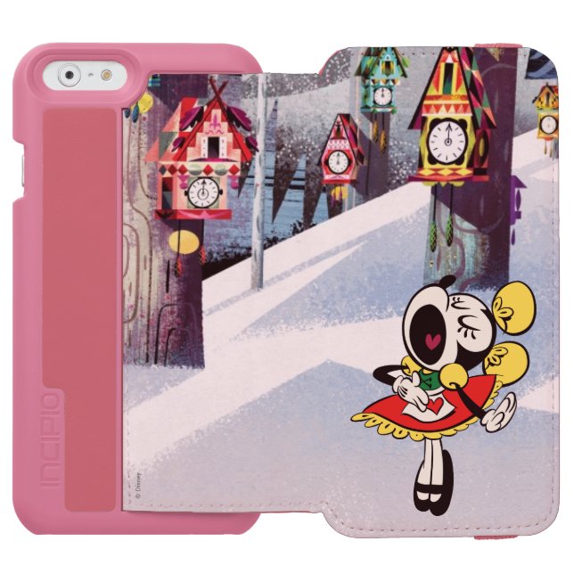 Yodelberg Minnie | Yodel Incipio iPhone Wallet Case (Folio Open)