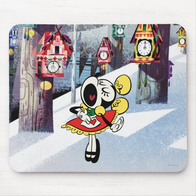 Yodelberg Minnie | Yodel Mouse Pad (Front)