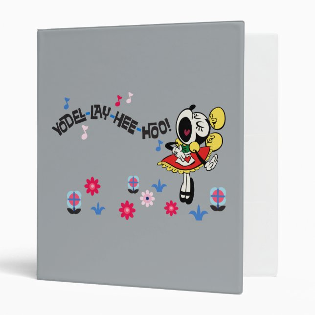 Yodelberg Minnie | Yodeling 3 Ring Binder (Front/Inside)