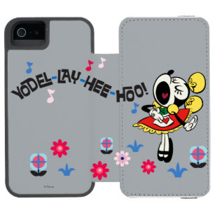 Yodelberg Minnie   Yodeling Wallet Case For iPhone SE/5/5s