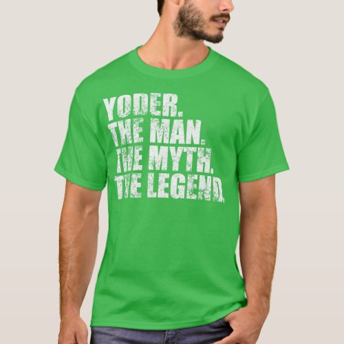 YoderYoder Family name Yoder last Name Yoder Surna T_Shirt