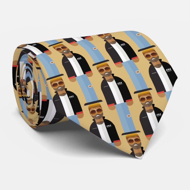 Yog – Pop Icon Pattern Tie (Rolled)