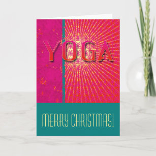 Yoga 1 - Card, Greeting, Blank, Season Holiday Card