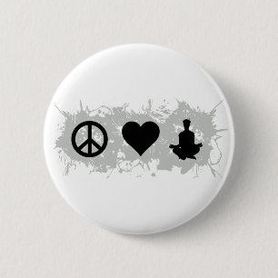 Yoga 1 pinback button