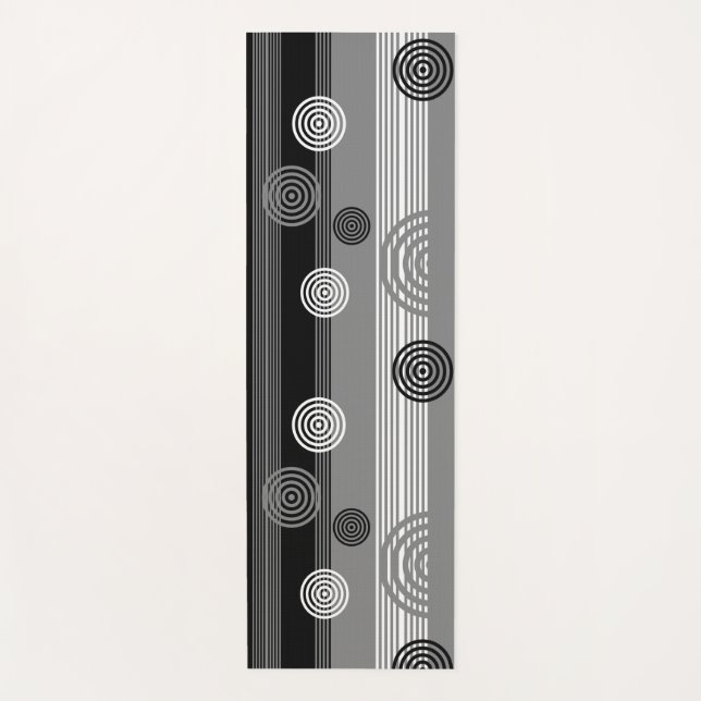 Yoga abstract design yoga mat (Front)