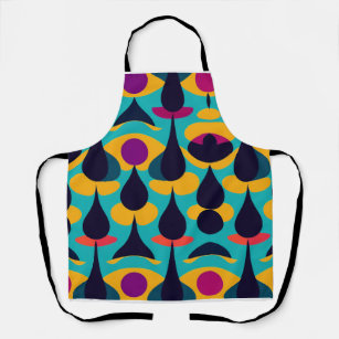 Yoga Abstract Pattern  Apron